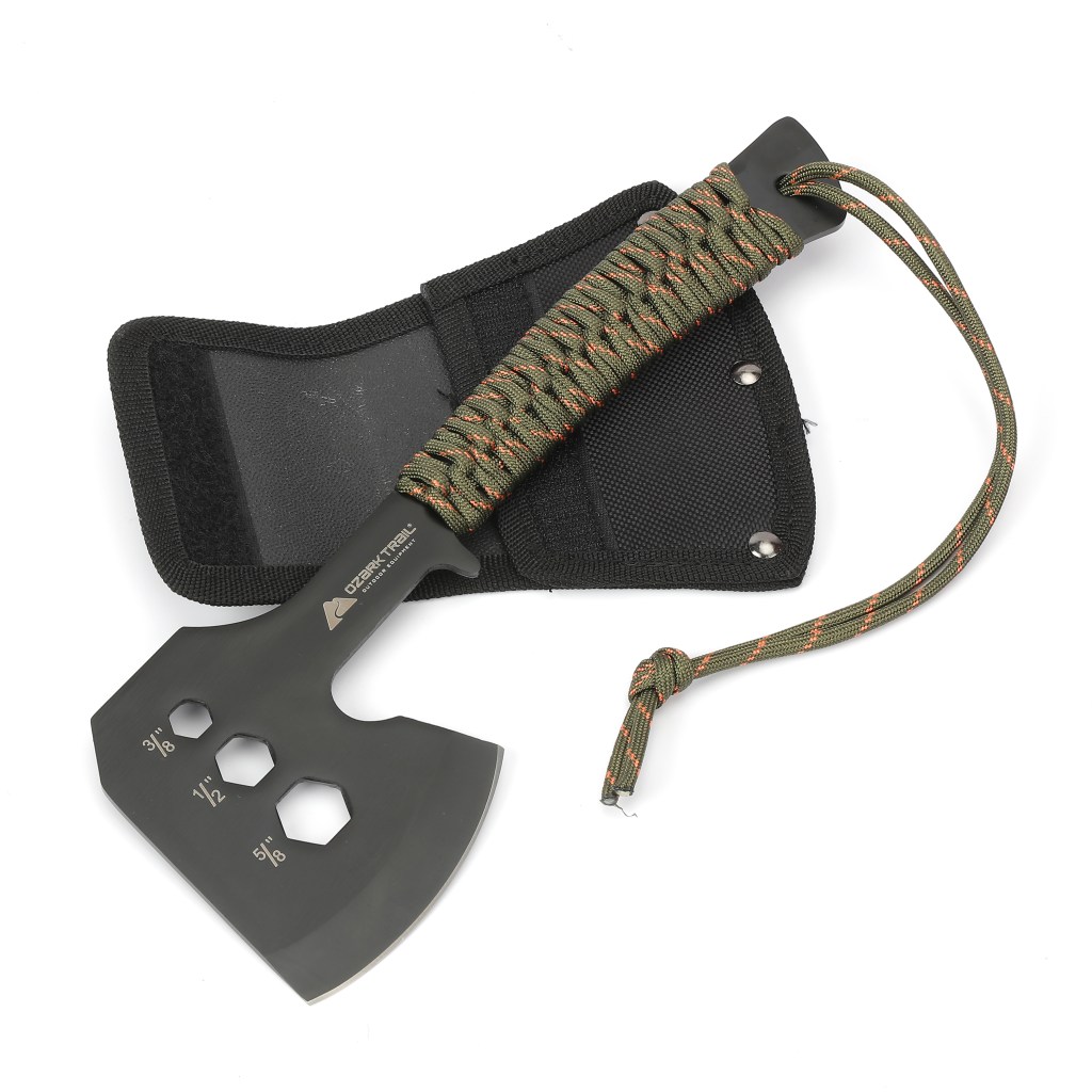 Ozark Trail Para Cord Hatchet With Fire Starter