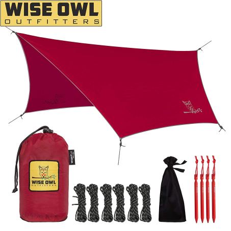 Wise Owl Outfitters Rain Fly Tarp Hammock Rainfly