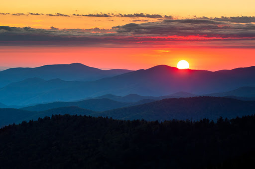 Clingmans Dome Sunset