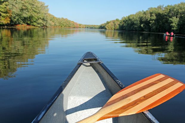 Canoeing fun things to do with kids while camping